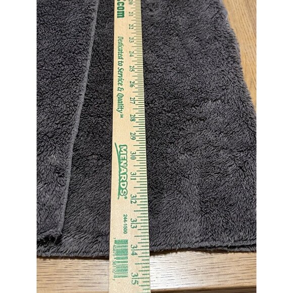 ODDY Anthropologie Fuzzy Gray Cardigan Sleeveless Pockets Long Tunic Artist M - Picture 4 of 10